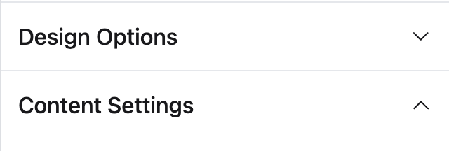 Header setting type preview